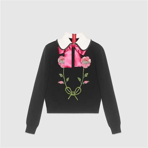 maglie disegnate di gucci|maglieria gucci da donna.